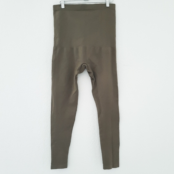 SHAPERMINT Empetua Green High Waisted Shaping Leggings XL - Picture 3 of 5